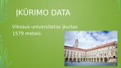 Vilniaus universiteto įkūrimo istorija 2 puslapis
