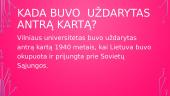 Vilniaus universiteto įkūrimo istorija 9 puslapis
