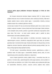 Laisvas darbo jėgos judėjimas Europos Sąjungoje: ar tikrai jis toks šiandien? 2 puslapis