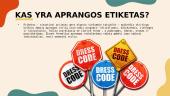 Aprangos etiketas (pristatymas) 2 puslapis