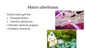 Teršalai maiste, jų nustatymo būdai ir galimybės eliminuoti, parenkant tinkamas technologines operacijas 4 puslapis