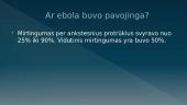 Ebolos virusas (skaidrės) 9 puslapis