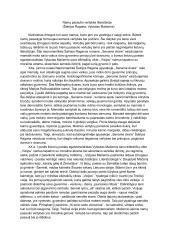 Namų pasaulio vertybės literatūroje (Šatrijos Ragana, Vytautas Mačernis)