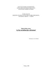 Lyčių socializacijos skirtumai