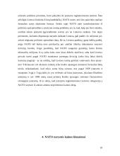 Lietuva — NATO narė, finansavimo ir investicijų panaudojimo problemos 9 puslapis