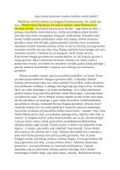 Apie kokias moralines vertybes šiandien svarbu kalbėti? (kalba)