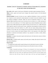 Aerobinio pajėgumo ir raumenų galingumo kaita po fizinio krūvio karštyje sukeltos dehidracijos 5 puslapis