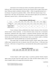 Lietuvos eksporto kitimo tendencijos prieš ir po įstojimo į Europos Sąjungą (ES) 8 puslapis