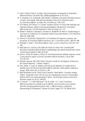 C. difficile infekcija, literatūros apžvalga ir paciento rizikos įvertinimo modeliai 6 puslapis