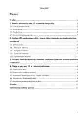 Lietuvos integracijos į Europos Sąjungą (ES) ekonominė nauda 2 puslapis