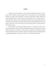 Lietuvos integracijos į Europos Sąjungą (ES) ekonominė nauda 3 puslapis