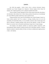 Lietuvos integracijos į Europos Sąjungą (ES) ekonominės pasekmės 3 puslapis