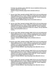 Finansų pagrindų savikontrolės testai 9 puslapis