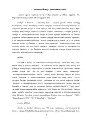 Lietuvos ir Švedijos bendradarbiavimas 3 puslapis