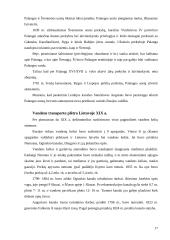 Lietuvos kelių transporto infrastruktūros vystymosi istorinė apžvalga 17 puslapis