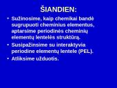 Periodinis dėsnis ir periodinė cheminių elementų lentelė (skaidrės) 2 puslapis