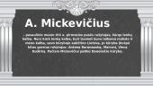 Adomas Mickevičius ir jo kūryba (skaidrės) 3 puslapis