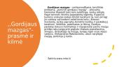 Gordijaus mazgas 2 puslapis