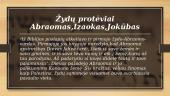 Žydai - biblinė tauta. Skaidrės 4 puslapis
