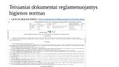 Higienos normų reikalavimai viešbučiams 18 puslapis