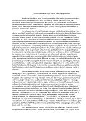 Moters paveikslas ir jos svarba Mindaugo gyvenime