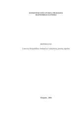 Lietuvos Respublikos mokesčiai valstybinių įmonių aspektu