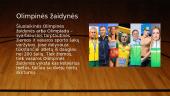 Olimpinės žaidynės. Skaidrės 4 puslapis