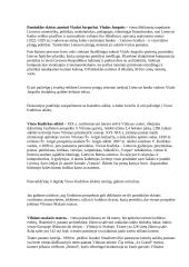 „Pasivaikščiojimas po Gedimino prospektą“ ekskursijos maršruto planas– konspektas 4 puslapis