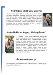 Riešutų duona - knygos pristatymas ir kryžiažodis 2 puslapis