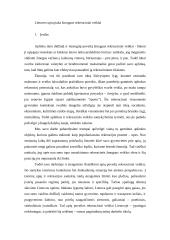 Lietuvos upių įtaka žmogaus rekreacinei veiklai