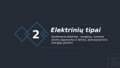 Elektrinių tipai Lietuvoje (skaidrės) 8 puslapis