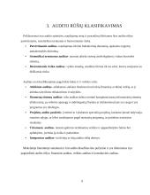 Audito rūšys ir jų klasifikavimas 8 puslapis
