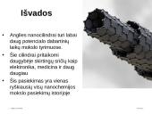 Moksliniai pasiekimai nanochemijos srityje. Anglies nanocilindrai 7 puslapis