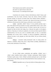 Literatūros kritika. Homero kūryba 14 puslapis