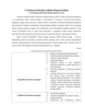 Finansų institucijos ir jų vaidmuo finansų rinkoje (rašto darbas) 5 puslapis