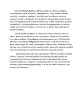 Antigonės ir Kreonto konfliktas Sofoklio ,,Antigonėje“ 2 puslapis