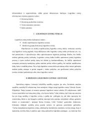 Logistikos centrai Lietuvoje 6 puslapis