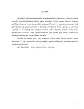 Logistikos reikšmė prekyboje 3 puslapis