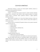Logistikos reikšmė prekyboje 4 puslapis