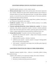 Logistikos reikšmė prekyboje 9 puslapis