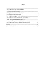 Logistikos reikšmė verslo sistemoje 2 puslapis