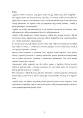 Logistikos veikla įmonėje 3 puslapis