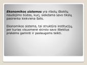 Ekonominės sistemos (skaidrės) 7 puslapis