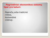Ekonominės sistemos (skaidrės) 10 puslapis