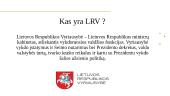Lietuvos Respublikos Vyriausybė. Skaidrės 3 puslapis