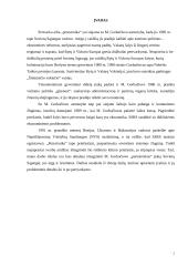 M. Gorbačiovo "Perestroika" Sovietų Sąjungoje 2 puslapis