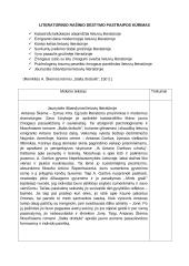 Jaunystės išbandymai lietuvių literatūroje