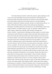 Vertybių kaita lietuvių literatūroje  (Juozas Aputis, Jonas Biliūnas, Jurgis Savickis)