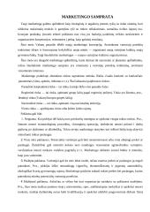 Marketingo samprata, planavimas, valdymas 3 puslapis