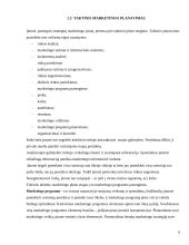 Strateginis marketingo planavimas, organizavimas ir kontrolė 6 puslapis